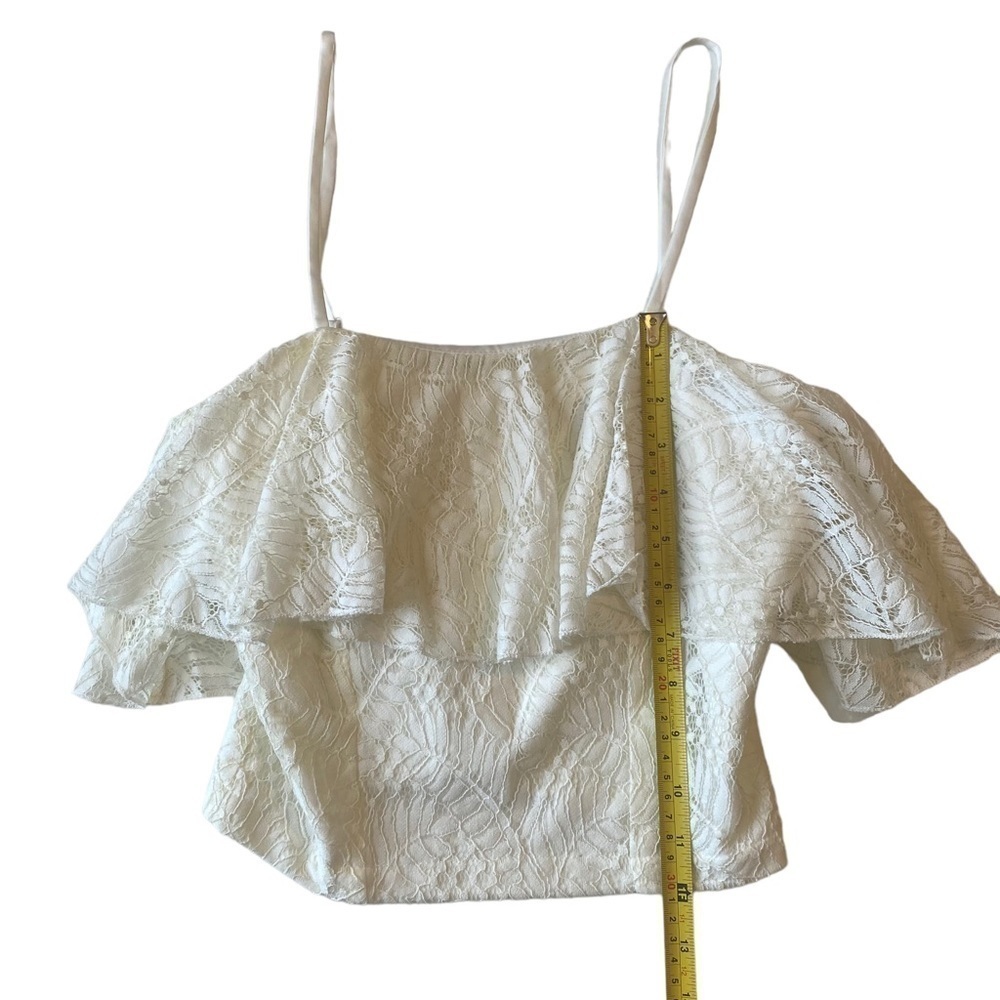 NWOT Aqua Crop Top - Picture 4 of 6